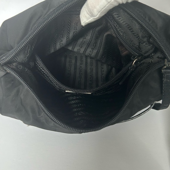 Authentic Prada Black Nylon Shoulder Bag - Picture 16 of 16